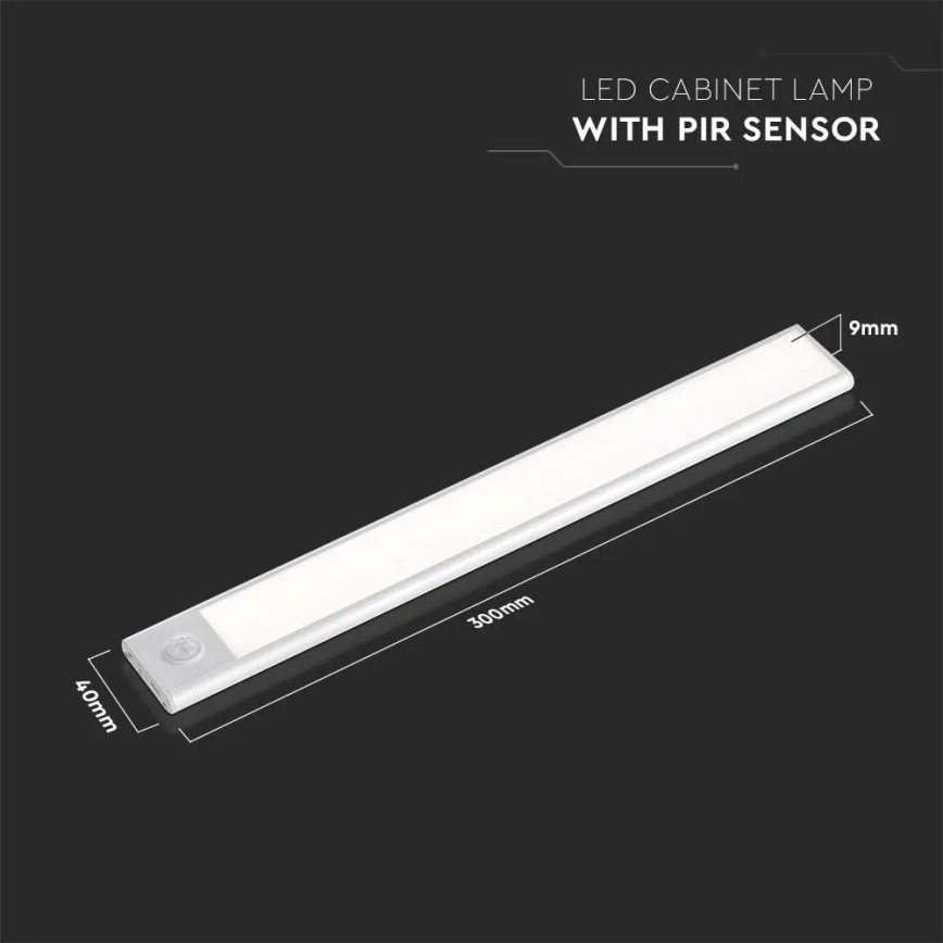 LED Podlinkové svítidlo se senzorem LED/1,5W/5V 3000K 1500 mAh