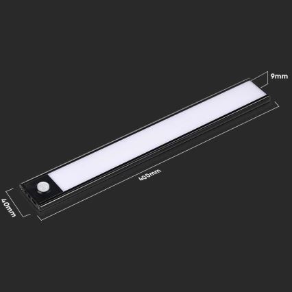 LED Podlinkové svítidlo se senzorem LED/2W/5V 4000K 2200 mAh