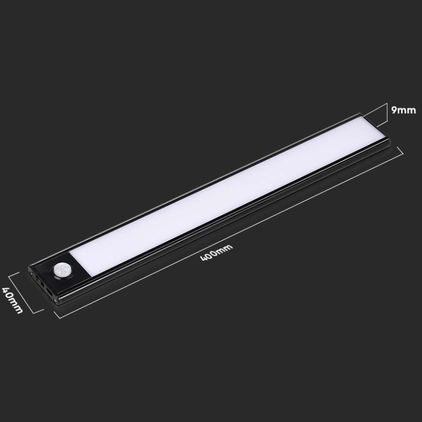 LED Podlinkové svítidlo se senzorem LED/2W/5V 4000K 2200 mAh