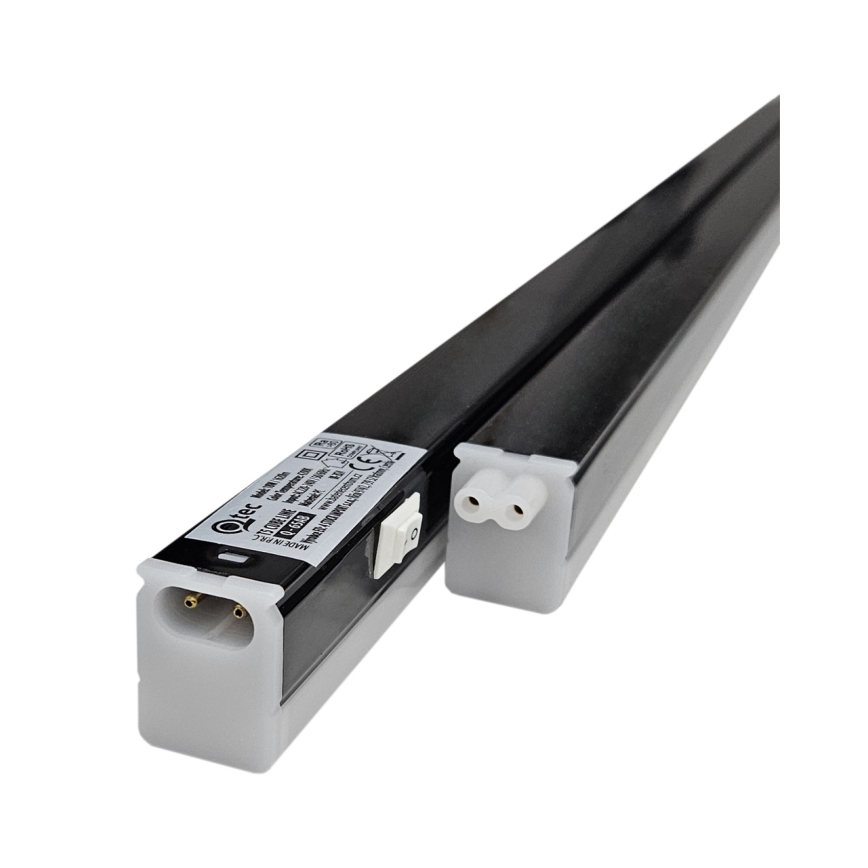 LED Podlinkové svítidlo TUBE LED/18W/230V 120 cm černá