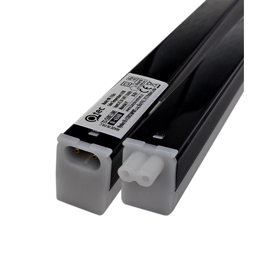 LED Podlinkové svítidlo TUBE LED/9W/230V 60 cm černá