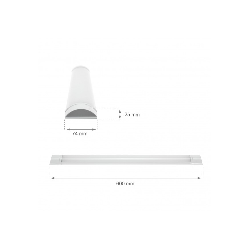 LED Podlinkové svítidlo VIGA LED/14W/230V 6000K bílá