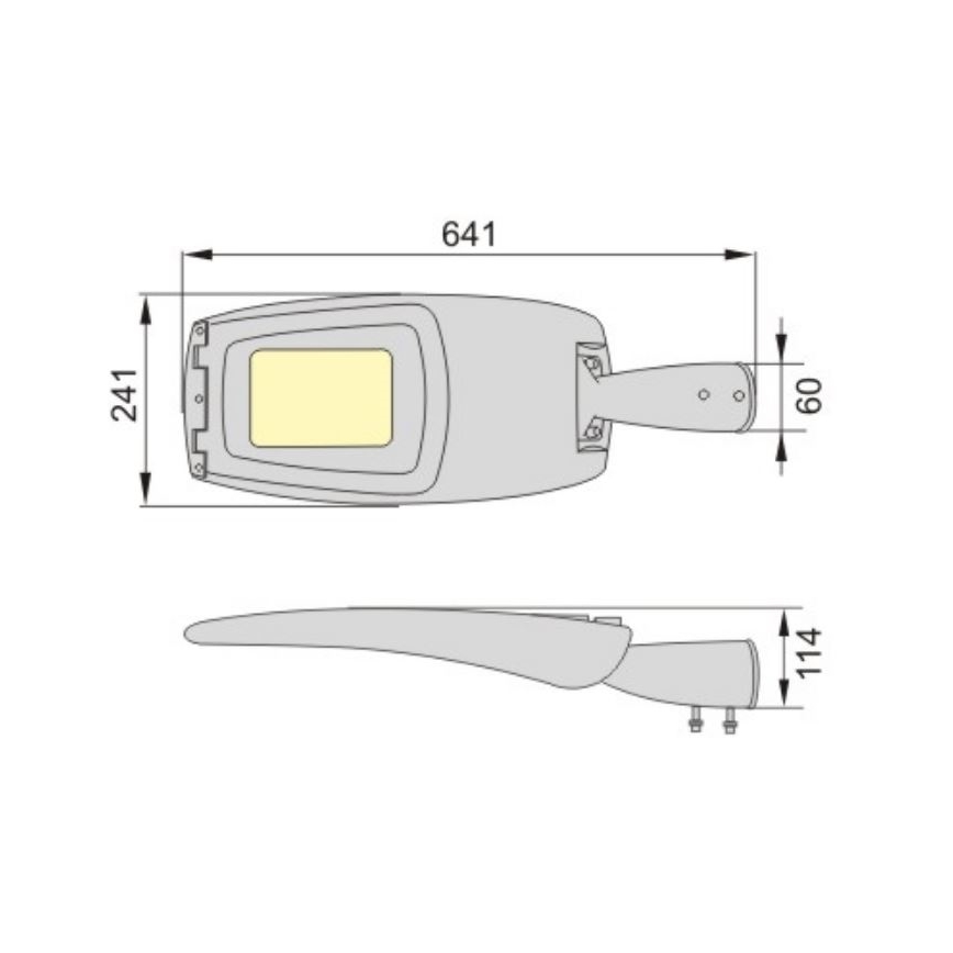 LED Pouliční lampa ADQUEN PLUS LED/80W/230V IP66