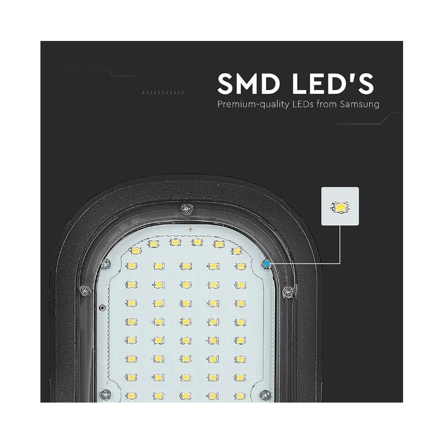 LED Pouliční lampa SAMSUNG CHIP LED/50W/230V 4000K IP65