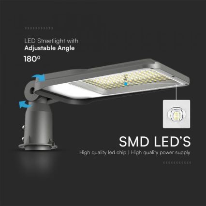 LED Pouliční lampa SAMSUNG CHIP LED/50W/230V 6500K IP65