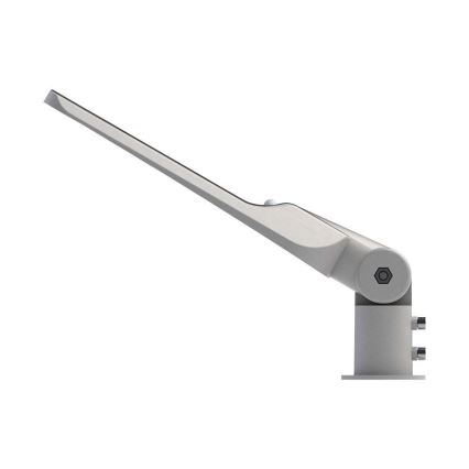 LED Pouliční lampa se senzorem soumraku SAMSUNG CHIP LED/100W/230V 6500K IP65 šedá