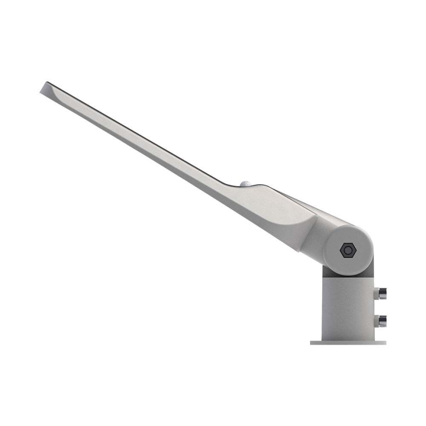 LED Pouliční lampa se senzorem soumraku SAMSUNG CHIP LED/100W/230V 6500K IP65 šedá