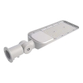 LED Pouliční lampa se senzorem soumraku SAMSUNG CHIP LED/100W/230V 6500K IP65 šedá