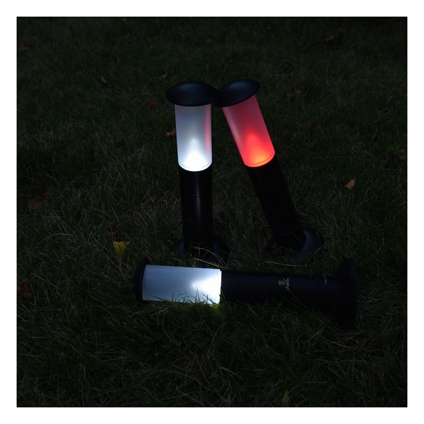 LED Přenosná lampa 2xLED/1xD IPX4