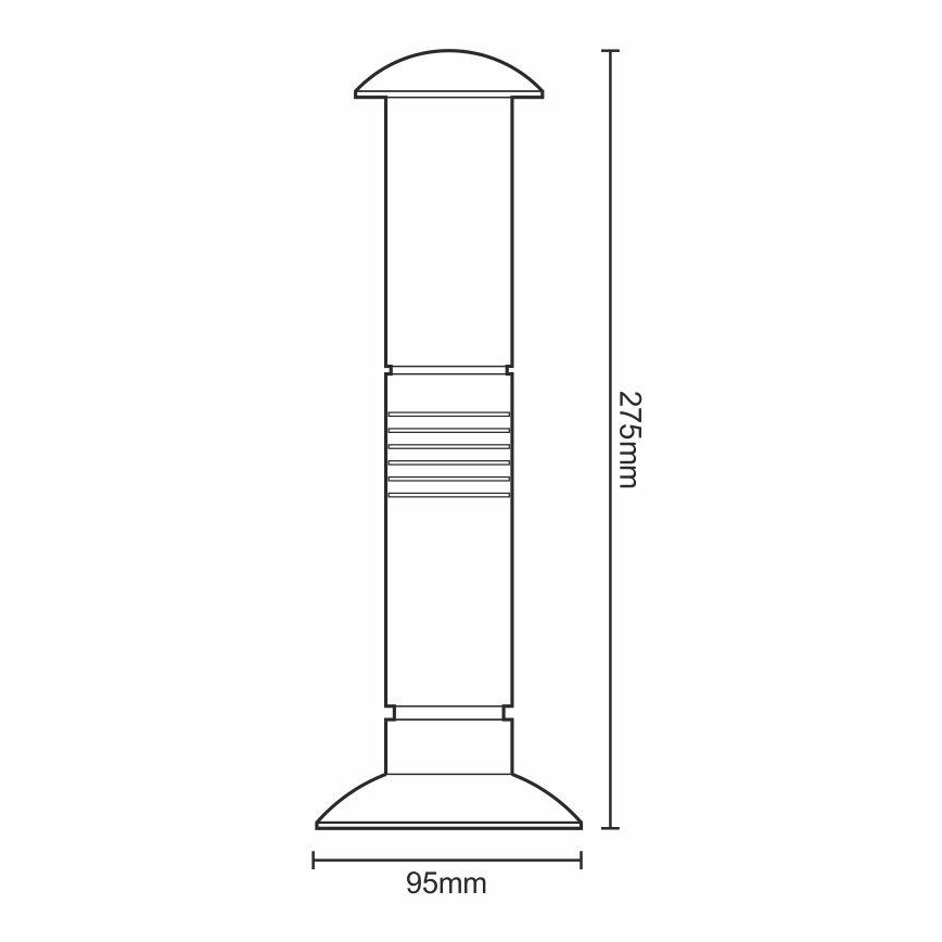 LED Přenosná lampa 2xLED/1xD IPX4