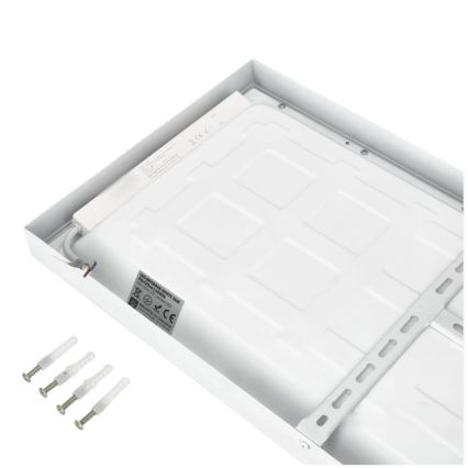 LED Přisazený panel BRISBANE LED/36W/230V 4000K 29,5x119 cm bílá