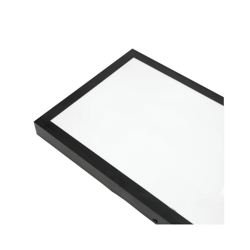 LED Přisazený panel BRISBANE LED/36W/230V 4000K 29,5x119 cm černá