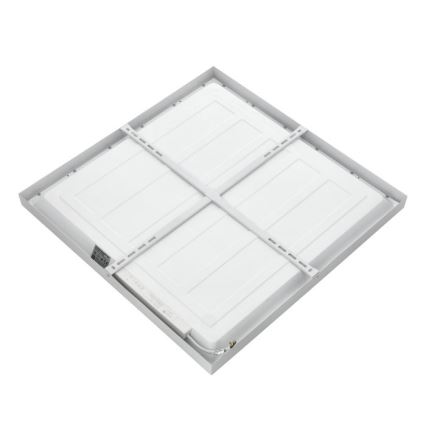 LED Přisazený panel BRISBANE LED/36W/230V 4000K 59,5x59,5 cm bílá