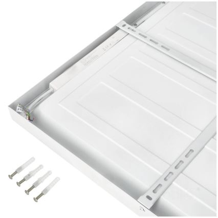 LED Přisazený panel BRISBANE LED/36W/230V 4000K 59,5x59,5 cm bílá
