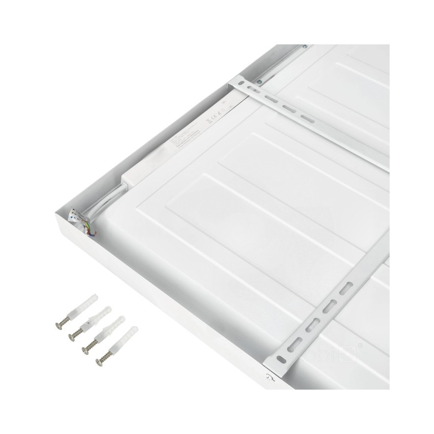 LED Přisazený panel BRISBANE LED/36W/230V 4000K 59,5x59,5 cm bílá