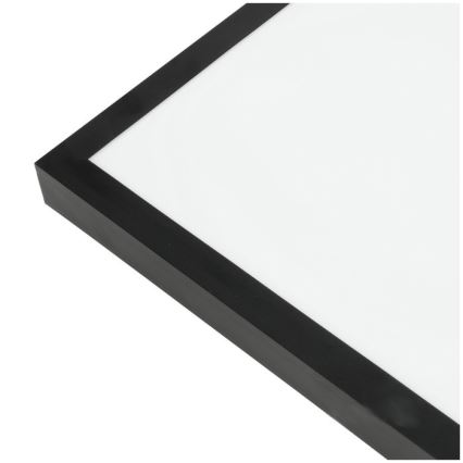 LED Přisazený panel BRISBANE LED/36W/230V 4000K 59,5x59,5 cm černá
