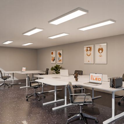 LED Přisazený panel LED/60W/230V 30x120 cm bílá