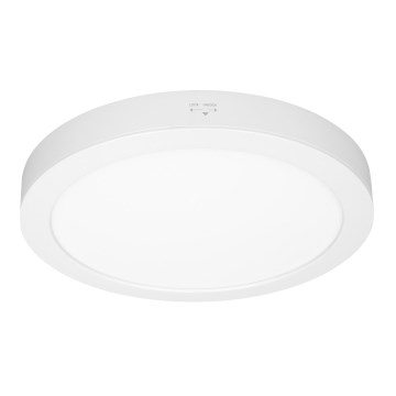 LED Přisazený/podhledový panel 2v1 24W/230V 3000/4000/6000K pr. 30 cm IP54 bílá