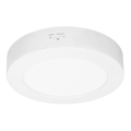 LED Přisazený/podhledový panel 2v1 LED/12W/230V 3000/4000/6000Kpr.17cm IP54 bílá