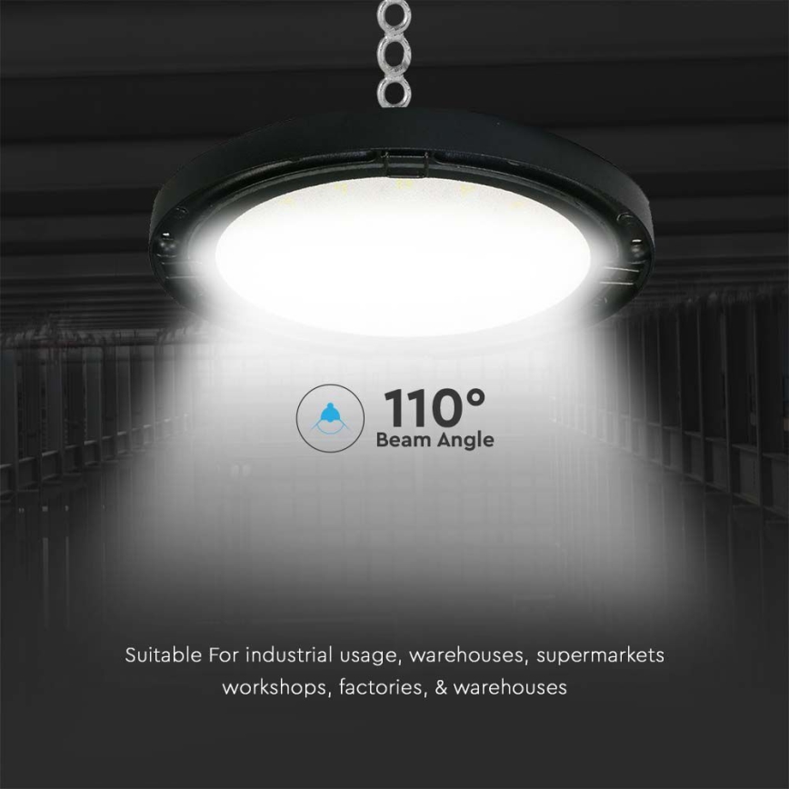 LED Průmyslové svítidlo High Bay LED/100W/230V IP65 4000K