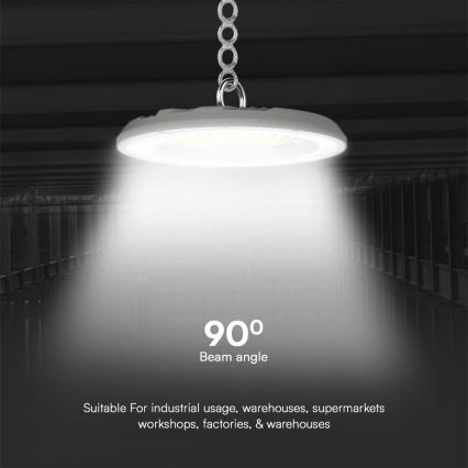 LED Průmyslové svítidlo High Bay LED/150W/230V 3000/4000/6500K IP65 pr. 27,7 cm