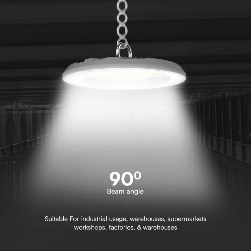 LED Průmyslové svítidlo High Bay LED/150W/230V 3000/4000/6500K IP65 pr. 27,7 cm