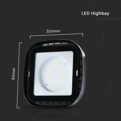 LED Průmyslové svítidlo High Bay LED/200W/230V 4000K IP65