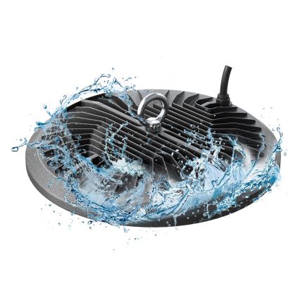 LED Průmyslové technické svítidlo HIGHBAY LED/200W/230V 4500K IP65 šedá