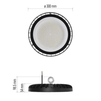 LED Průmyslové závěsné svítidlo High Bay LED/225W/230V 4000K IP65