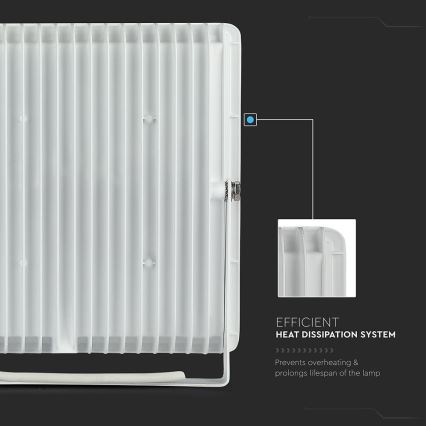 LED Reflektor LED/100W/230V 6500K IP65 bílá