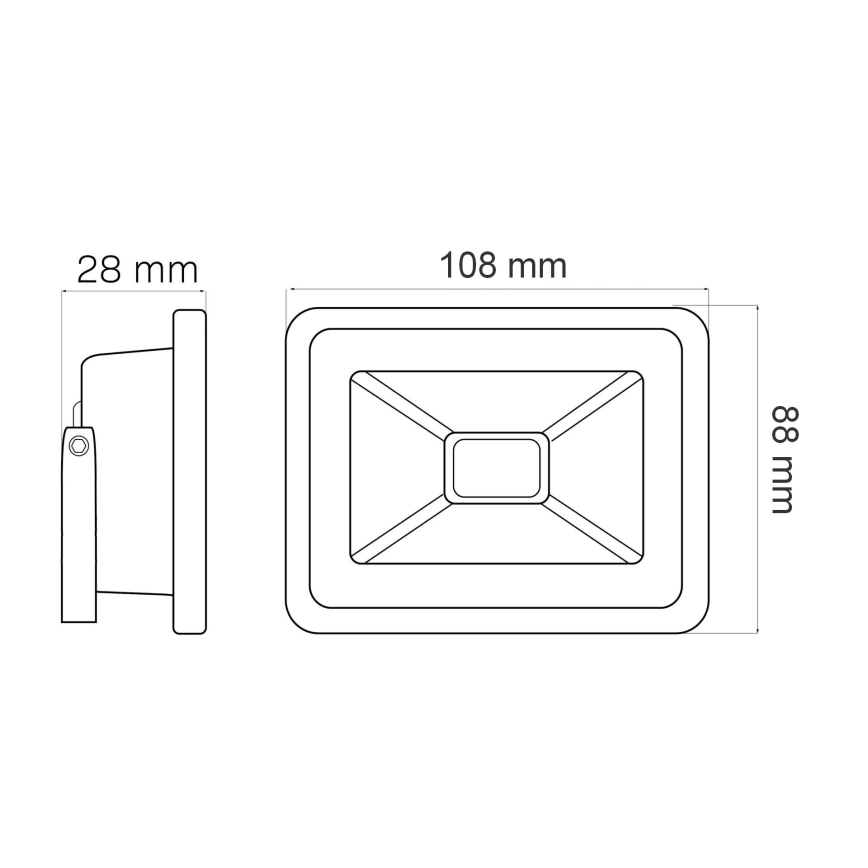 LED Reflektor LED/20W/230V IP65