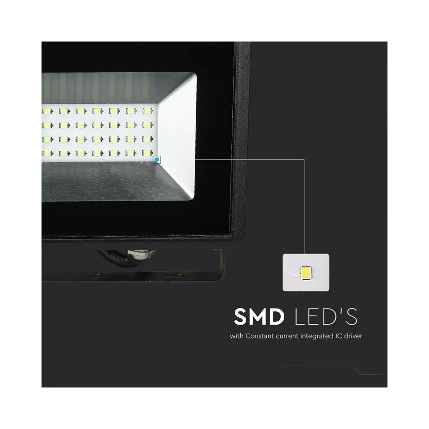 LED Reflektor LED/20W/230V IP65 zelené světlo