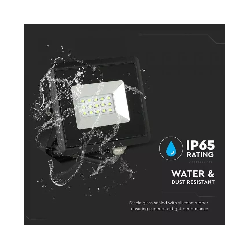 LED Reflektor LED/20W/230V IP65 zelené světlo