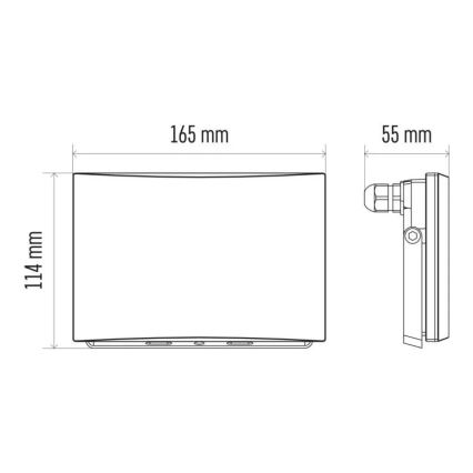 LED Reflektor LED/30,5W/230V IP65