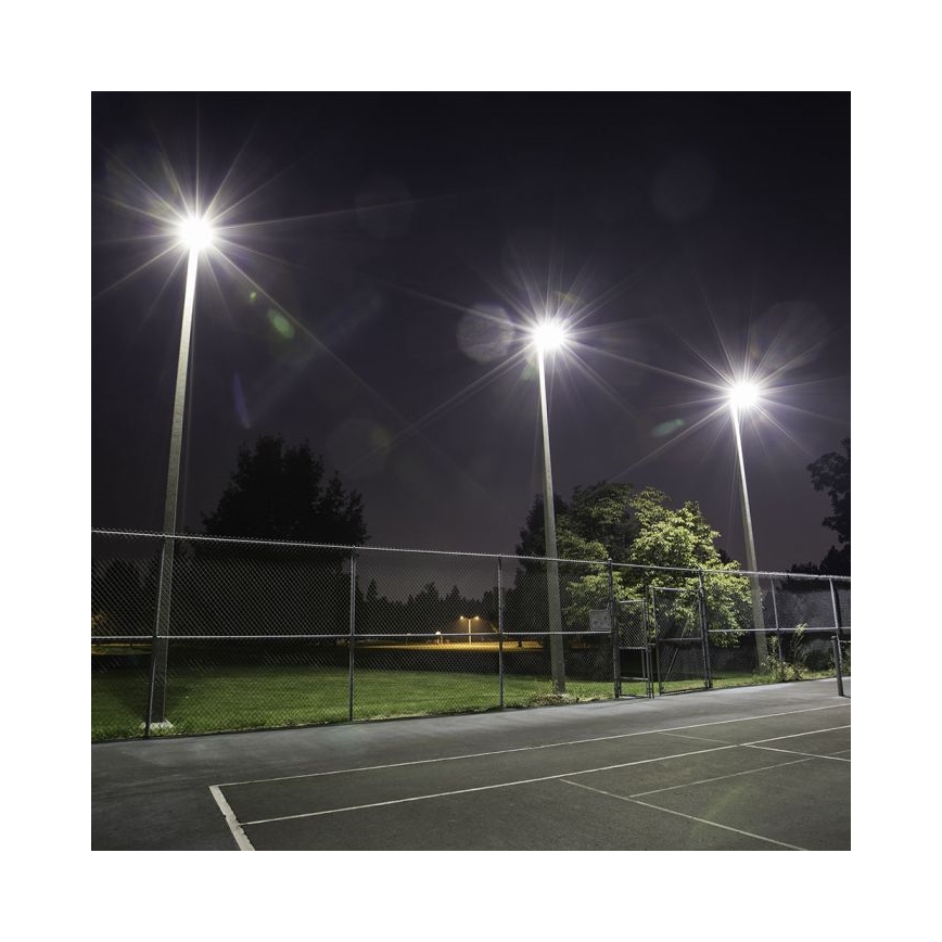LED Reflektor LED/300W/230V 4000K IP65 černá