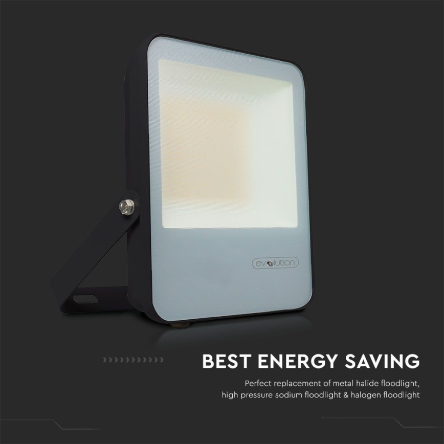 LED Reflektor LED/30W/230V 6400K IP65 černá