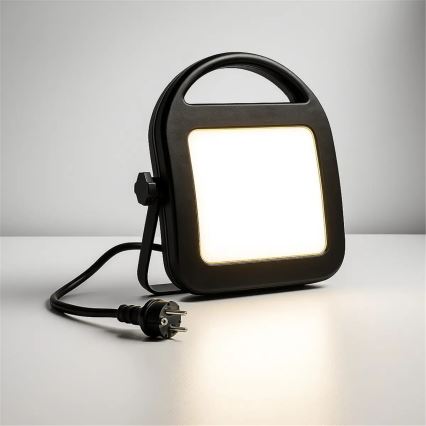 LED Reflektor LED/40W/230V 4000K IP44 černá