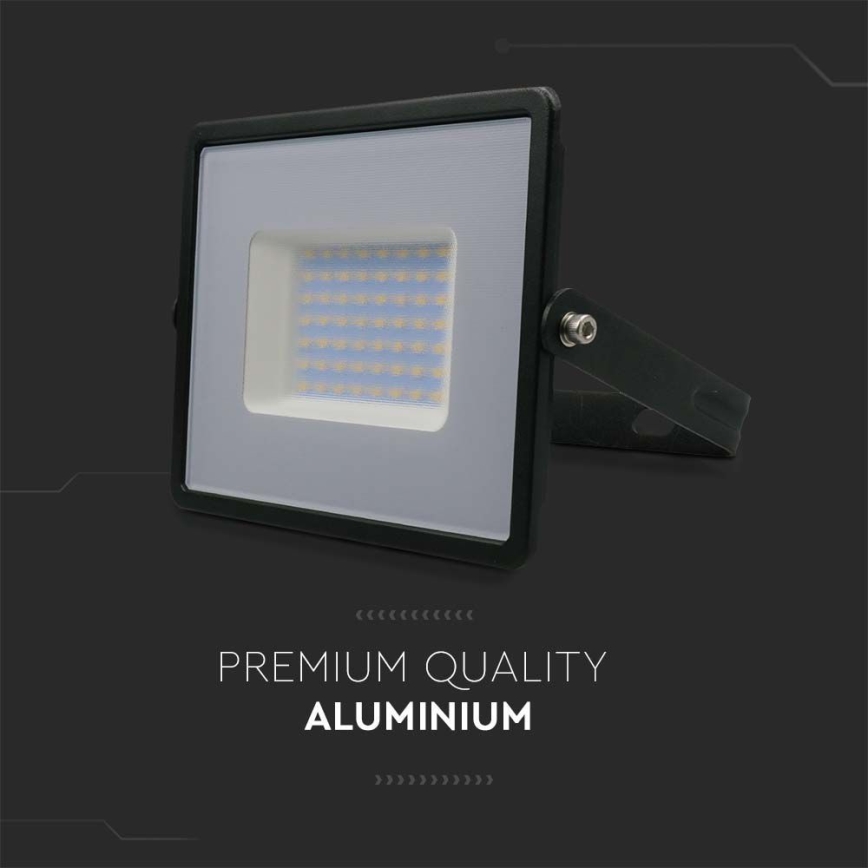 LED Reflektor LED/50W/230V 4000K IP65 černá