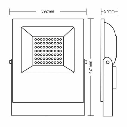 LED Reflektor PROFI PLUS LED/200W/230V 5000K IP66