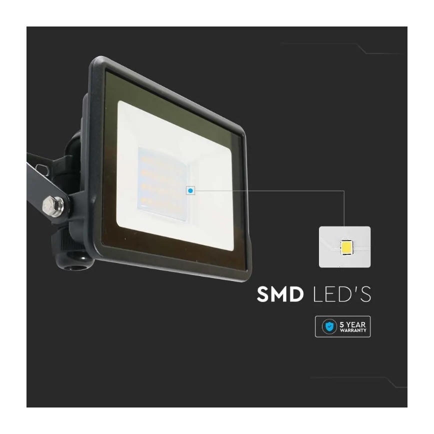 LED Reflektor s přímým napojením SAMSUNG CHIP LED/20W/230V IP65 6500K