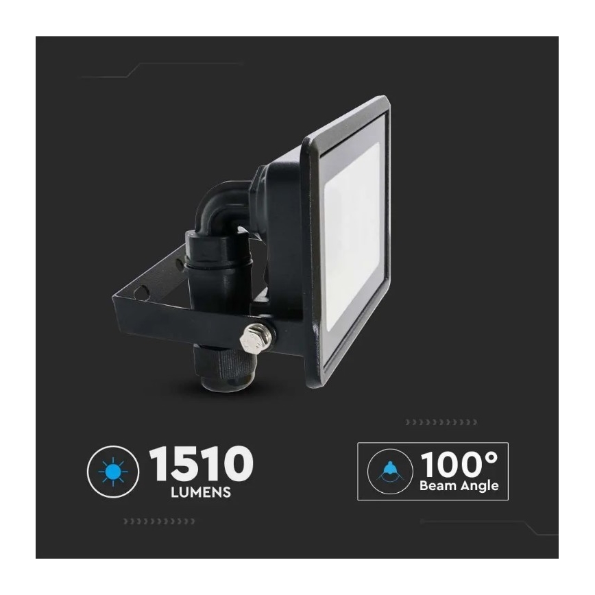 LED Reflektor s přímým napojením SAMSUNG CHIP LED/20W/230V IP65 6500K