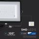 LED Reflektor SAMSUNG CHIP LED/100W/230V IP65 3000K černá