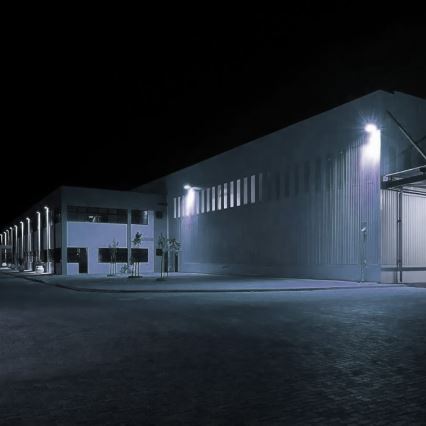 LED Reflektor SAMSUNG CHIP LED/100W/230V IP65 6400K šedá