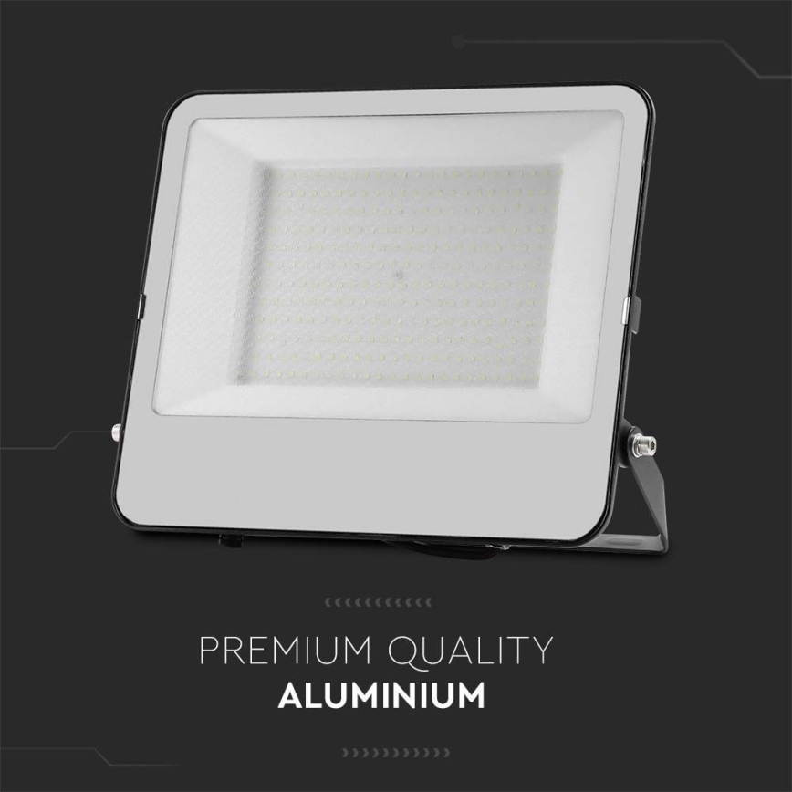 LED Reflektor SAMSUNG CHIP LED/200W/230V 4000K IP65 černá