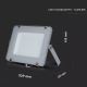 LED Reflektor SAMSUNG CHIP LED/300W/230V 4000K IP65 šedá