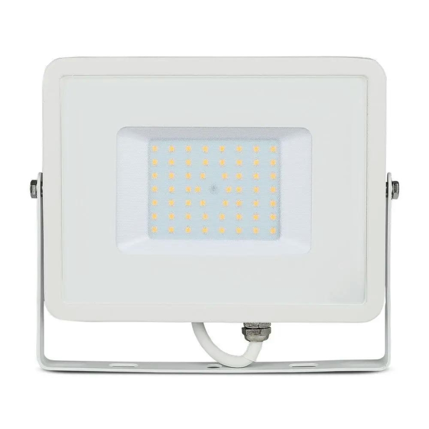 LED Reflektor SAMSUNG CHIP LED/50W/230V 6500K IP65 bílá
