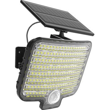 LED Reflektor se senzorem a solárním panelem ALEX LED/5,5W/3,7V 1200 mAh IP44