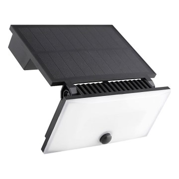 LED Reflektor se senzorem a solárním panelem FUJI LED/8W/3,7V 2000 mAh IP44