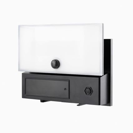 LED Reflektor se senzorem a solárním panelem FUJI LED/8W/3,7V 2000 mAh IP65