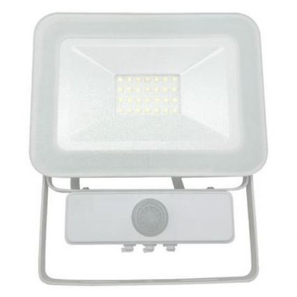 LED Reflektor se senzorem LED/20W/265V 1800lm bílá IP65